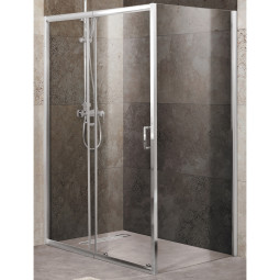 Душевой уголок BelBagno Unique AH-1-120/135-100-C-Cr без поддона