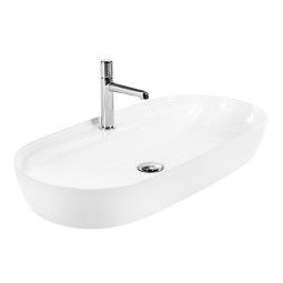 Раковина BelBagno 82х41 BB1347 белый глянцевый